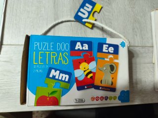 Puzzle Dúo Letras Educativo Infantil