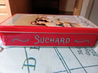 Caja Metálica Suchard Chocolate Vintage