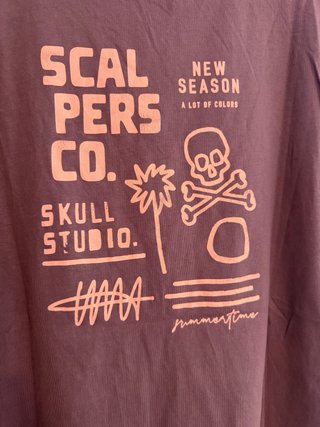 Camiseta Scalpers Talla M