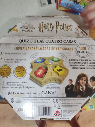 Juego Preguntas Harry Potter Quiz 4 Casas