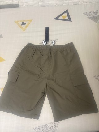 Stone Island Pantalones Cortos Verde Oliva