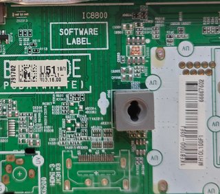 Placas LG TV, extraídas de TV con display roto