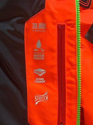 Anorak Esquí Rossignol Hero Naranja