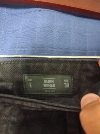 Falda larga negra Lefties Talla L