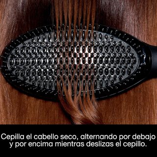 GHD Glide+ Cepillo Térmico Alisador Negro