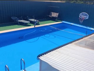Se vende casa de campo con piscina