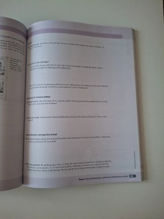 Història, 2 Batxillerat, Dual Quadern d'activitats