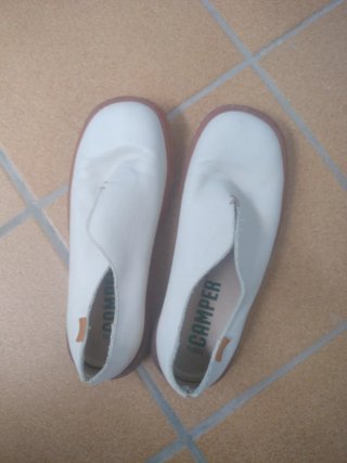 Zapatos Camper Piel Blancos Talla 35