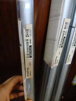Rieles Cortina Triple Ikea
