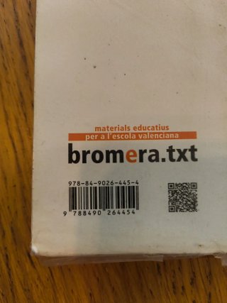 Valencià, llengua i literatura, Nexe 1, Batxill...