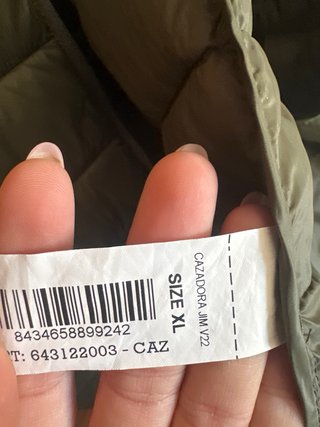 Chaqueta Alvaro Moreno Verde Talla XL