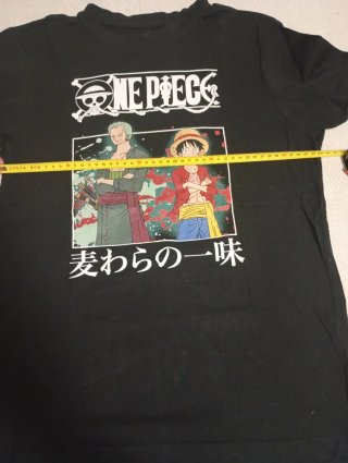 Camiseta One Piece Negra