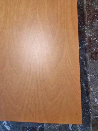 Mesa de comedor extensible de madera