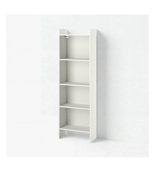 Estantería blanca de madera