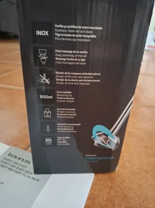 Piezas batidora Taurus Robot 600