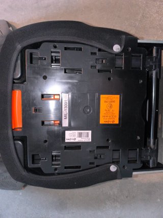 Silla Coche Cybex Solution X-Fix Grupo 2/3 Negra