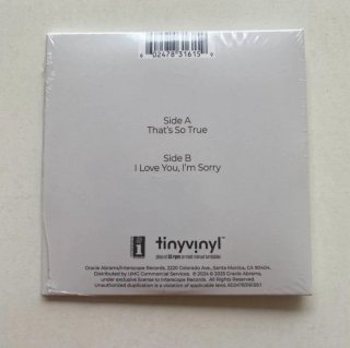 GRACIE ABRAMS  2025  EDICION TINY VINYL