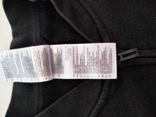 Sudadera Adidas Negra Cremallera