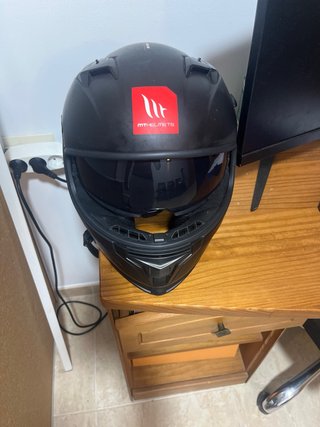 Casco MT Helmets Negro