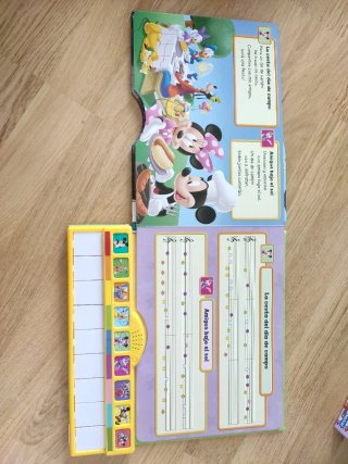 Libro Piano Disney Junior Mickey