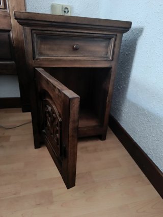 Muebles Dormitorio Madera Pino Maciza