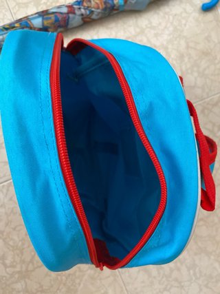Lote Paraguas Patrulla Canina y Mochila Mickey