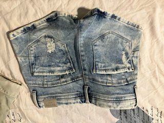 Camiseta sin mangas con estampado de mujer