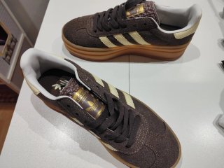 Adidas Gazelle Plataforma Marrones Talla 37-38