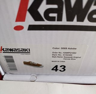 Tenis Kawasaki Marrón Talla 43 de 79.95€