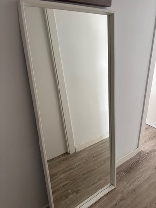 Espejo Grande Madera y Cristal