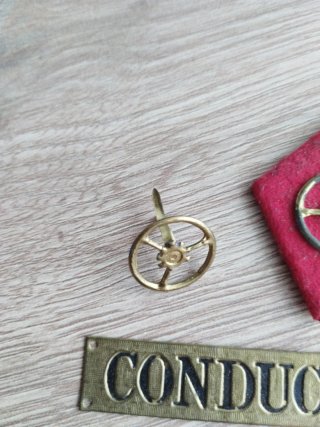 Lote insignias conductor Ejército Español