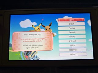 Pokémon Let's Go Pikachu Nintendo Switch
