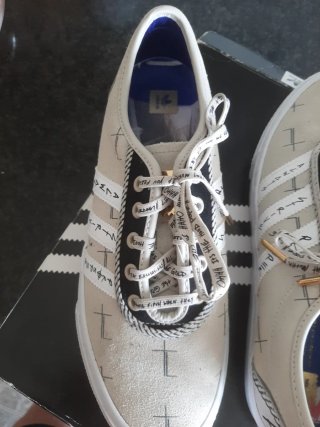 Zapatillas Adidas Beige/Blanco Talla 38