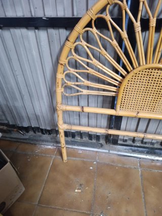 Cabecero Ratán Cama 90cm