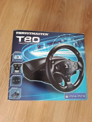 Volante Thrustmaster T80 PS4/PS3