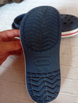 Zapatillas Crocs niño azul