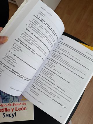 Libros oposicion celador SACYL