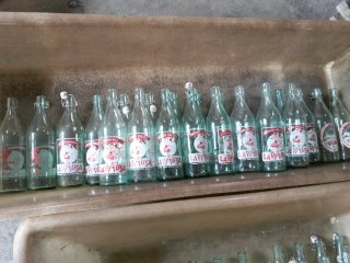 Bottiglie di Gassosa Vintage