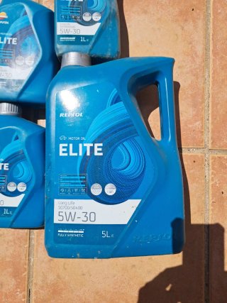Aceite Repsol Elite 5W-30 1L (Pack 9 + 1)