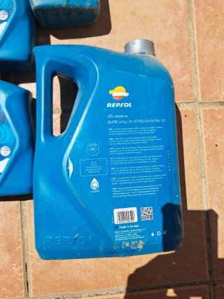 Aceite Repsol Elite 5W-30 1L (Pack 9 + 1)