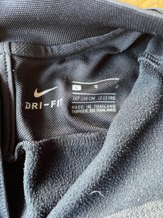 Camisetas Nike Zip (Azul y Negro)