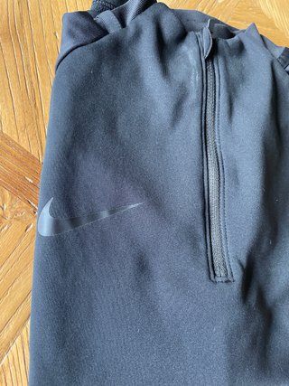Camisetas Nike Zip (Azul y Negro)