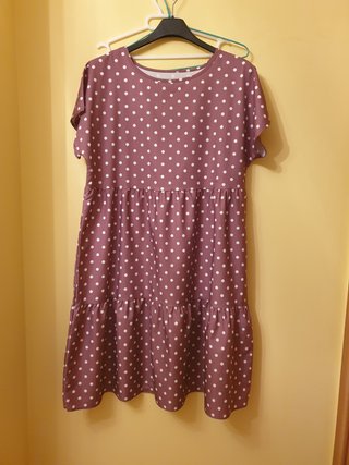 Vestido lunares curvis nuevo talla única