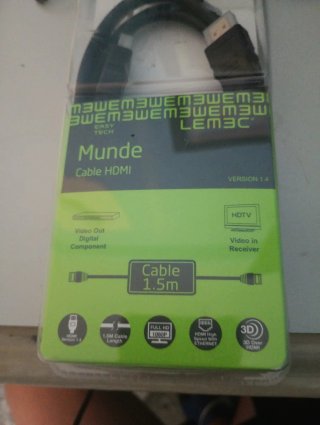 Cable HDMI Munde 1.5m