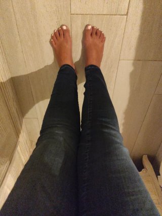 Pantalón premamá vaquero azul