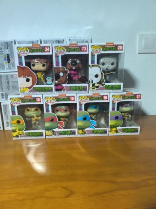Funko Pop Tortugas Ninja (Set Completo)