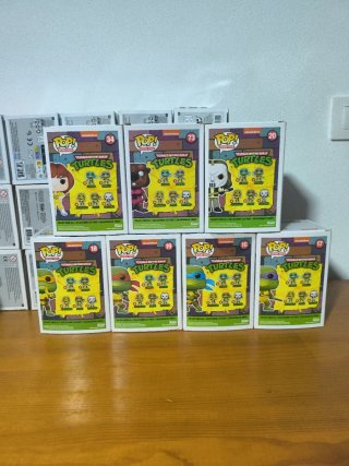 Funko Pop Tortugas Ninja (Set Completo)