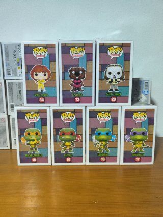 Funko Pop Tortugas Ninja (Set Completo)