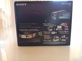 Sony HDR-CX130 Handycam Videocámara