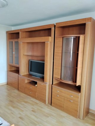Mueble de salón modular madera